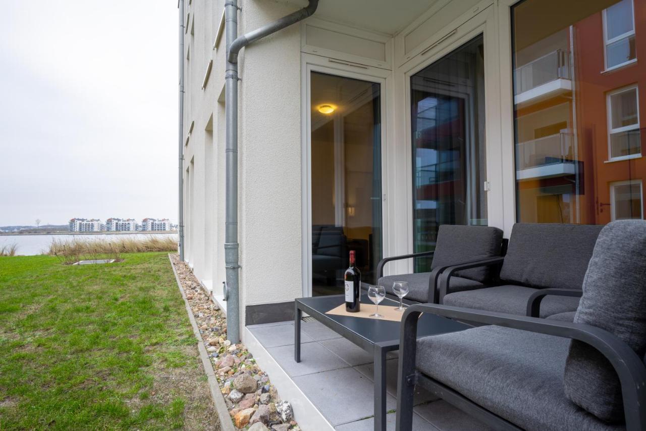 Lounge Maritime Direkt Am Meer, Strand Fusslaeufig Erreichbar, Barrierefrei Kappeln Luaran gambar